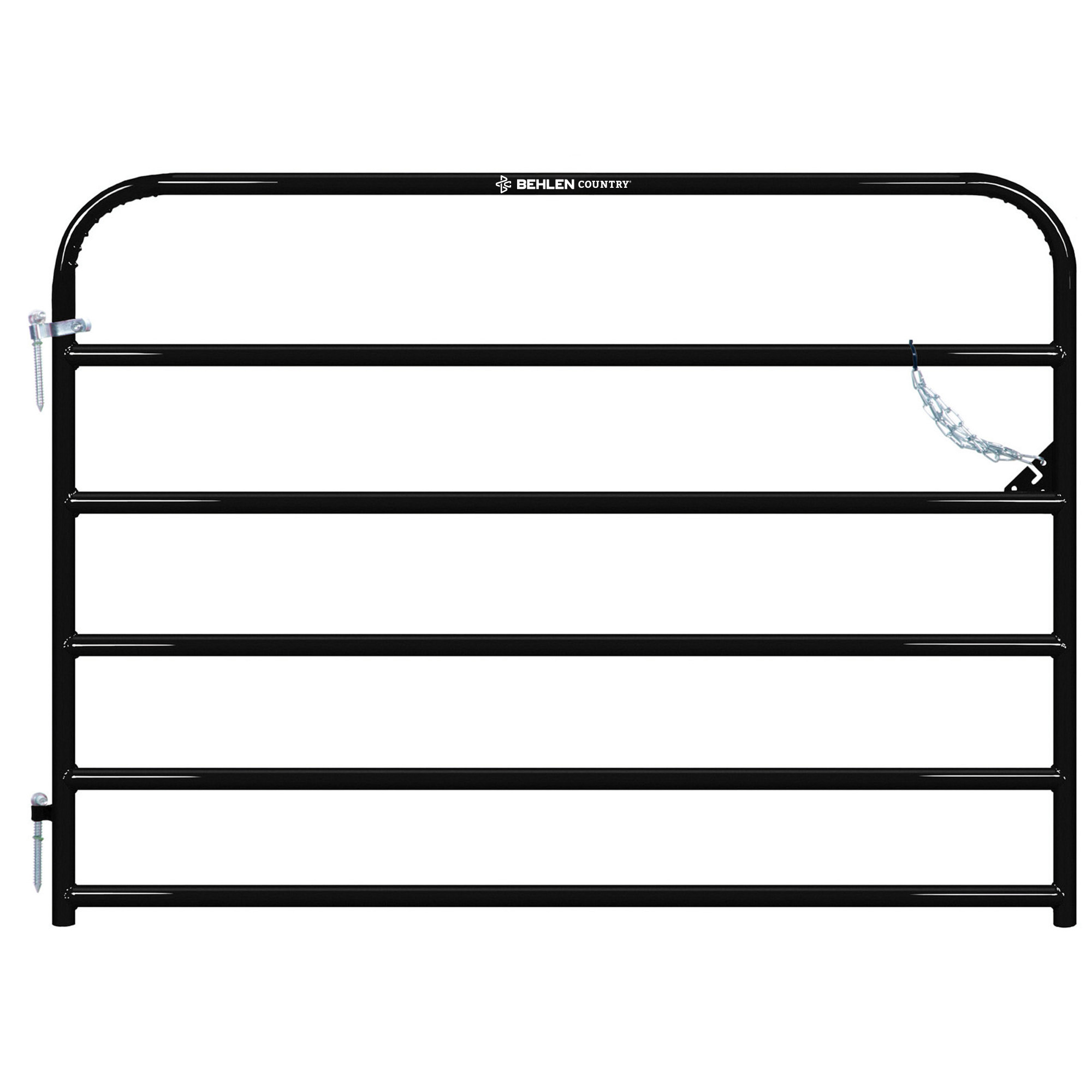 Behlen Country 6' Heritage Gate | Black